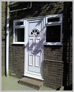 handyman george PVCu door